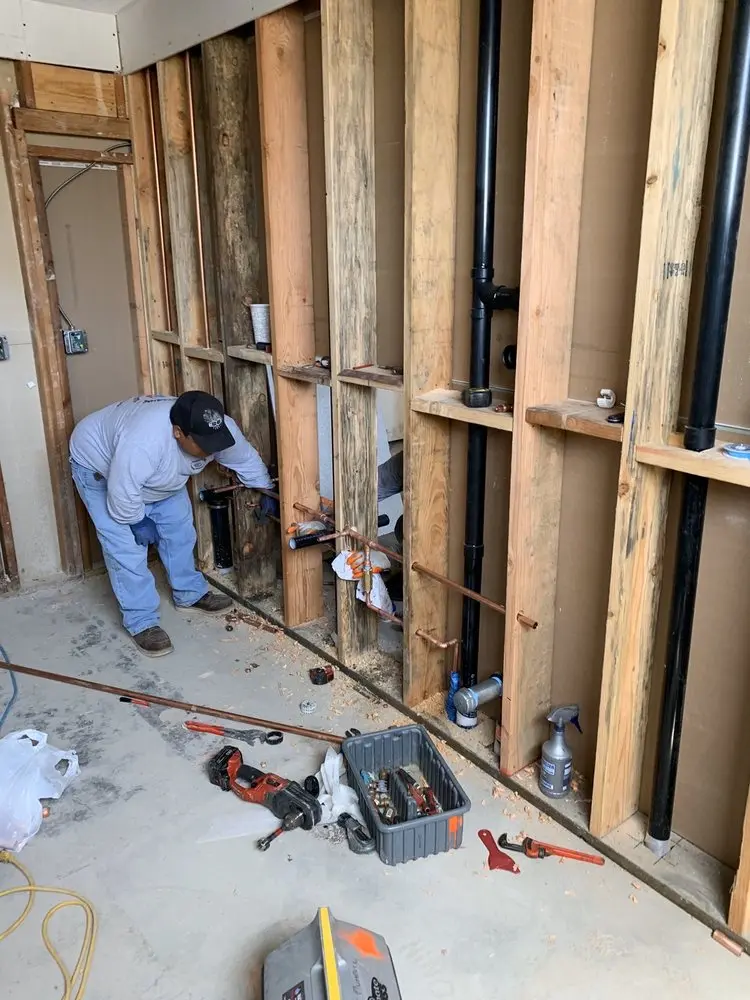 Commercial rough-in plumbing for Gas Line Repair in Polktown
